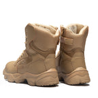 High-Top Breathable Steel-Toe Tactical Safety Shoes (Anti-Smash & Anti-Stab)
