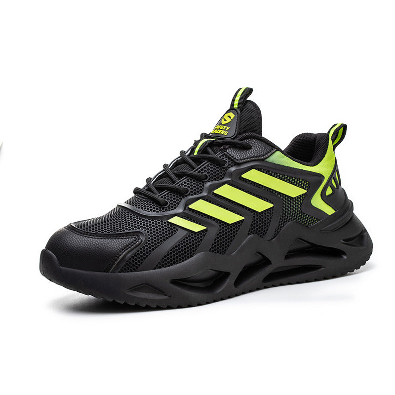 Flyknit Anti-Smash & Stab-Proof Non-Slip Safety Shoes