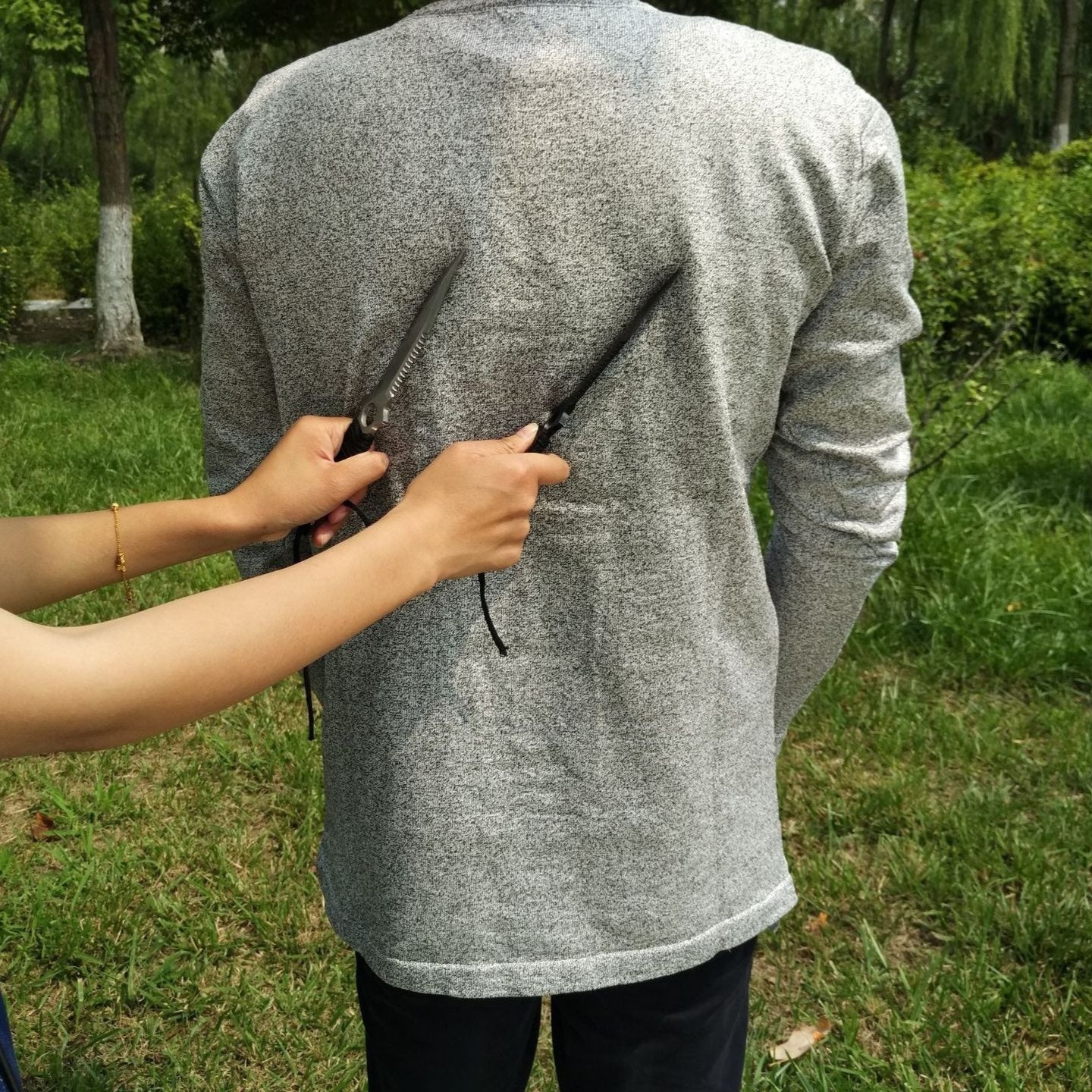 Wear-Resistant Cut-Resistant Work Shirt