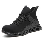 All-Season Steel-Toe Anti-Smash & Anti-Stab Work Safety Shoes