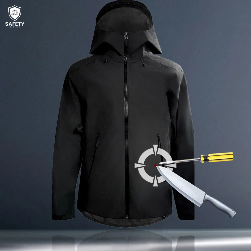Concealed Cut & Stab Resistant Security Jacket