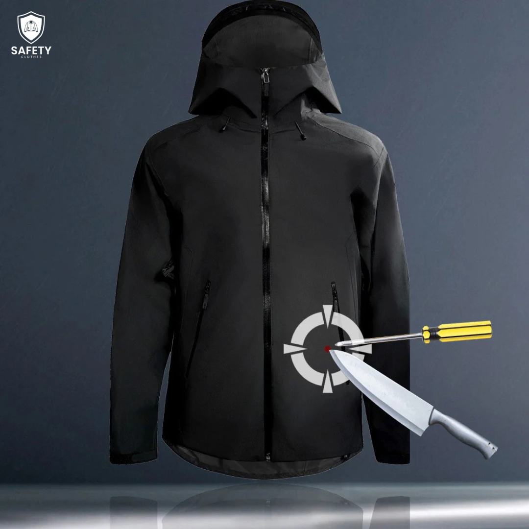 Concealed Cut & Stab Resistant Security Jacket