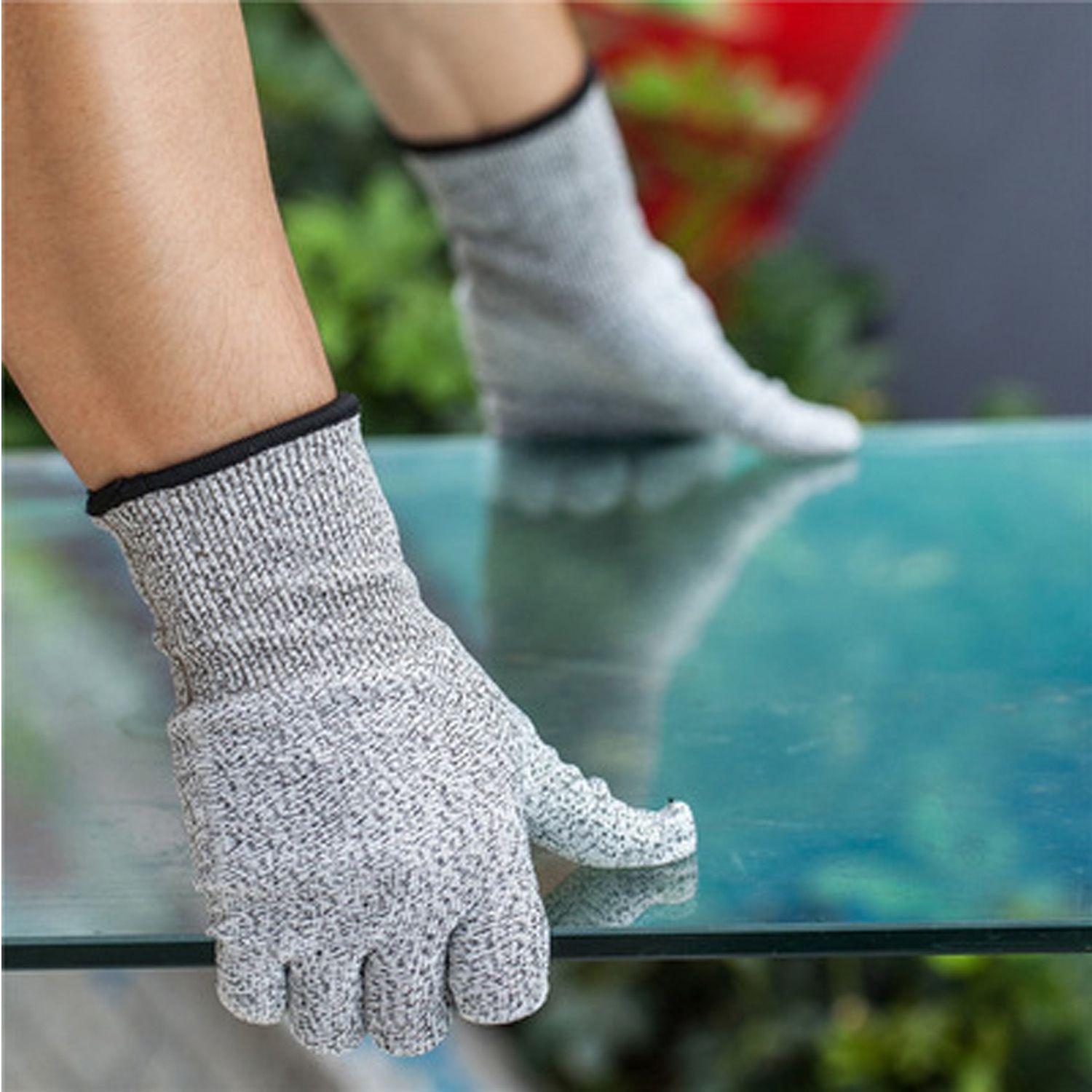 Cut-Resistant Kitchen Safety Gloves