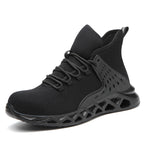 All-Season Steel-Toe Anti-Smash & Anti-Stab Work Safety Shoes