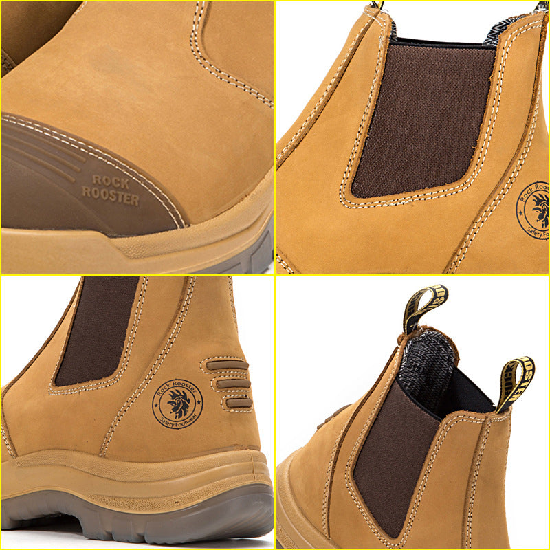 Steel-Toe Anti-Static Anti-Smash Safety Shoes