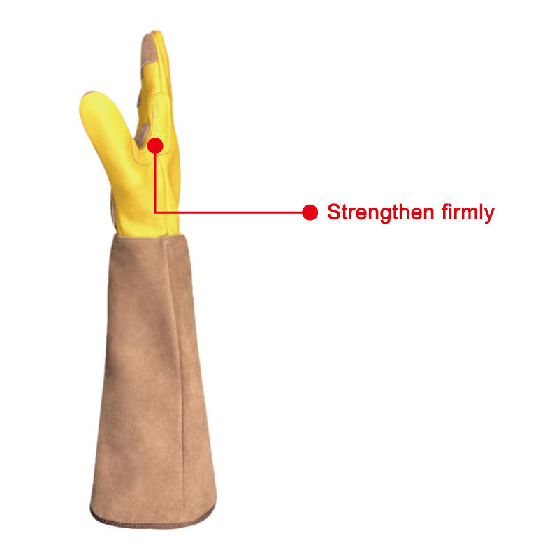 Cowhide Wear-Resistant Anti-Stab Safety Gloves