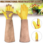 Cowhide Wear-Resistant Anti-Stab Safety Gloves