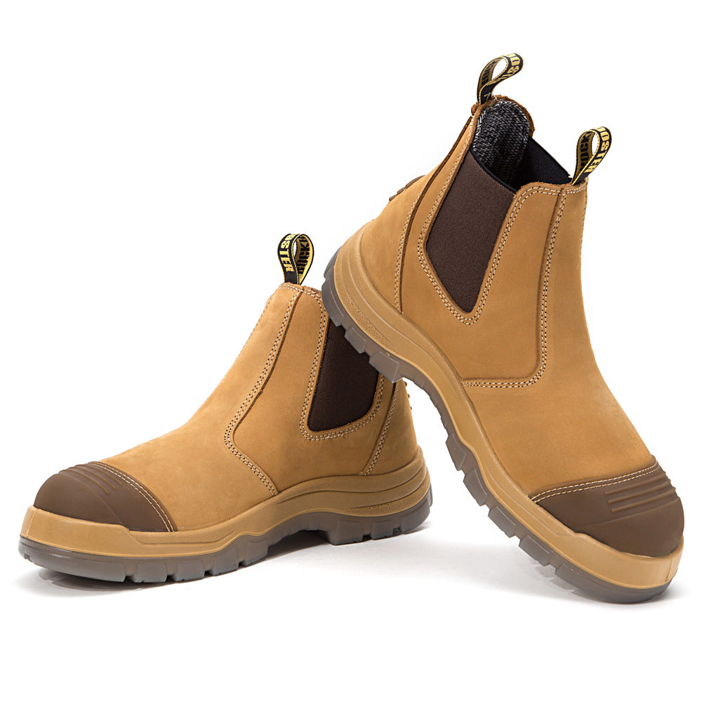 Steel-Toe Anti-Static Anti-Smash Safety Shoes