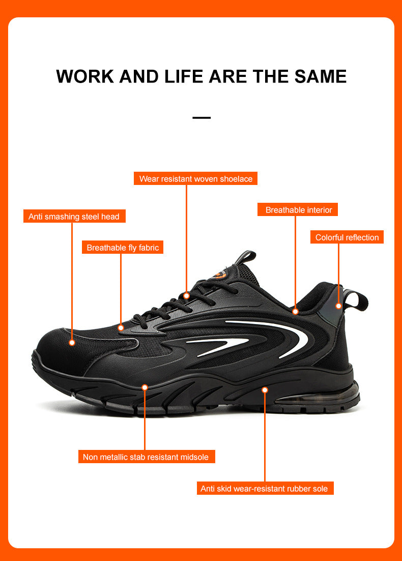 Men’s Anti-Stab Breathable Safety Shoes