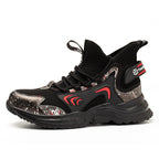 Men’s Lightweight Breathable Anti-Smash Casual Safety Shoes