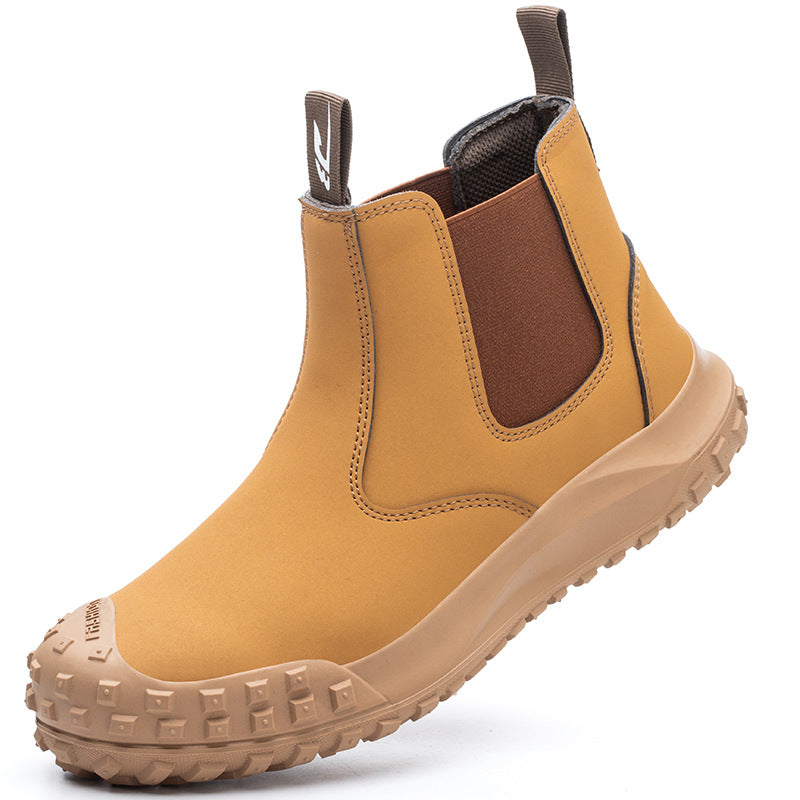 Plus Size Steel-Toe Anti-Smash & Anti-Stab Safety Shoes