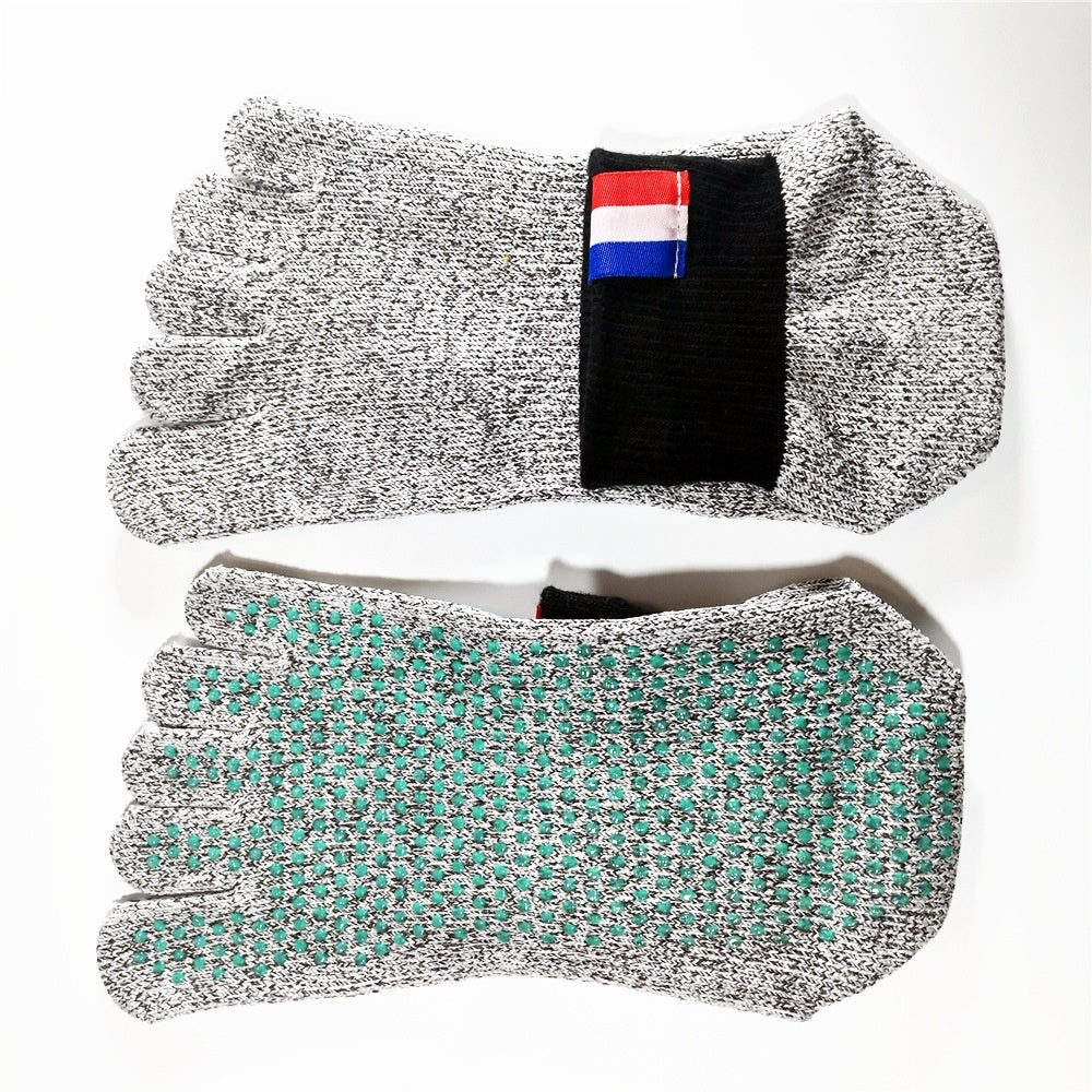 Cut-Resistant Non-Slip Outdoor Toe Socks