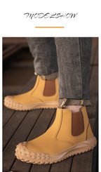 Plus Size Steel-Toe Anti-Smash & Anti-Stab Safety Shoes