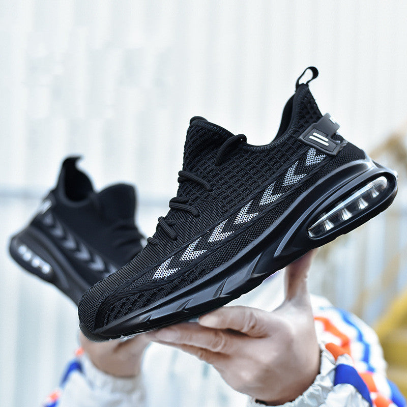 Flying-Woven Air Cushion Anti-Stab Safety Shoes