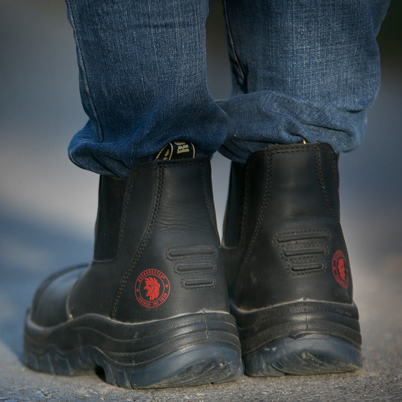 Steel-Toe Anti-Static Anti-Smash Safety Shoes