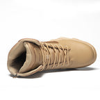 High-Top Breathable Steel-Toe Tactical Safety Shoes (Anti-Smash & Anti-Stab)