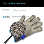 Grade 5 Stainless Steel Cut-Resistant Gloves
