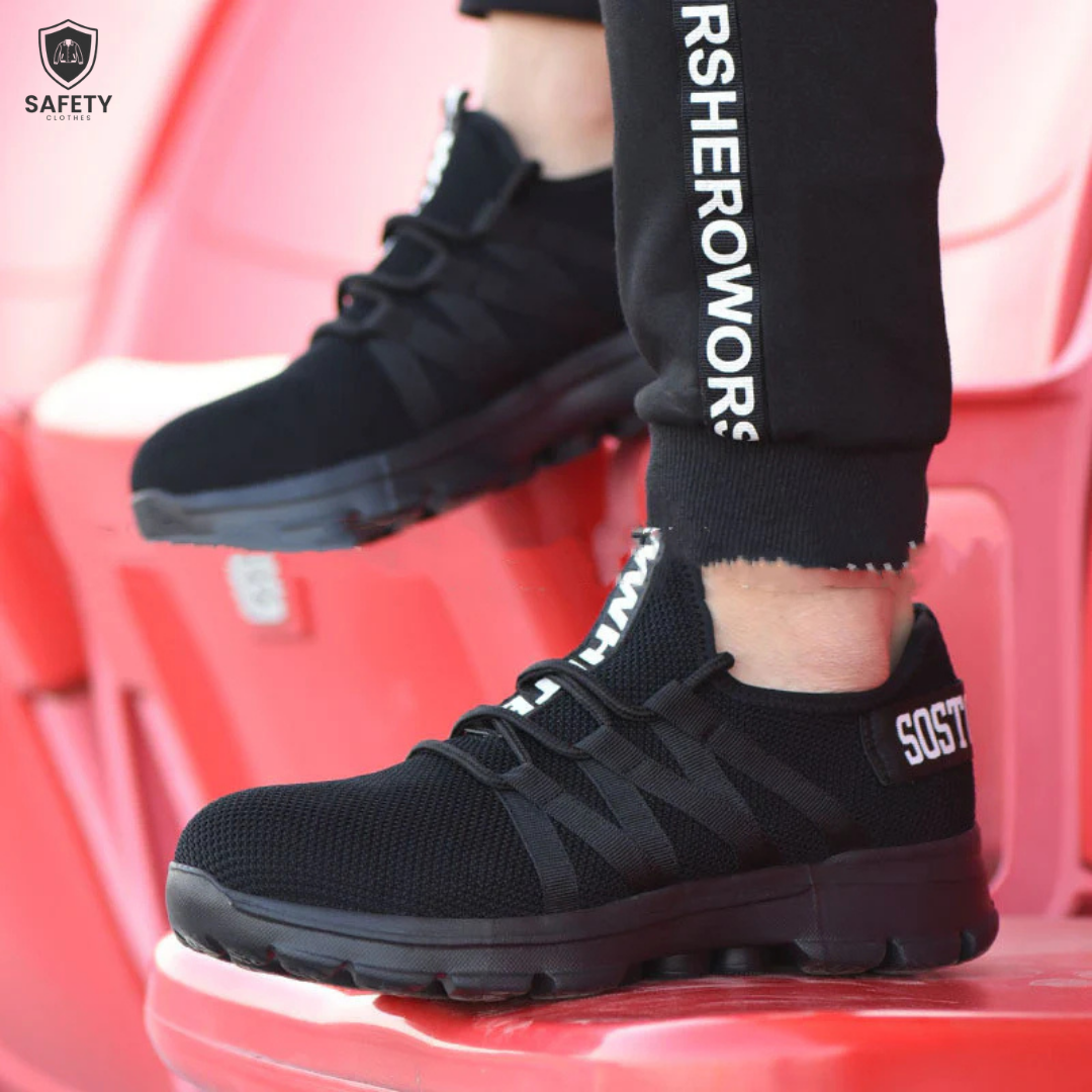 Lightweight Breathable & Wear-resistant Safety Shoes