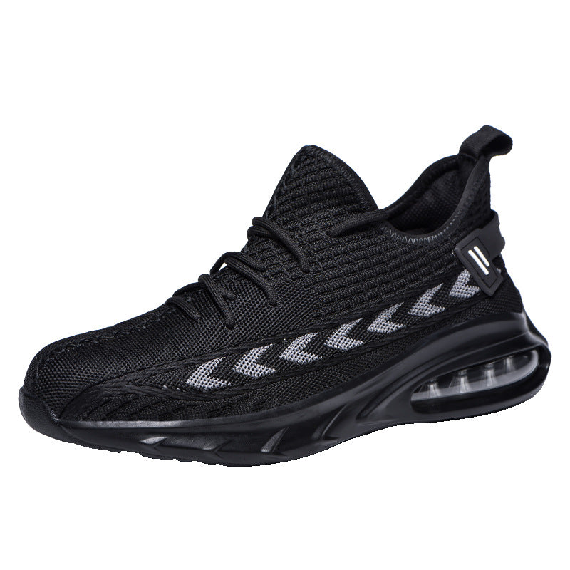 Flying-Woven Air Cushion Anti-Stab Safety Shoes