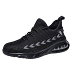 Flying-Woven Air Cushion Anti-Stab Safety Shoes