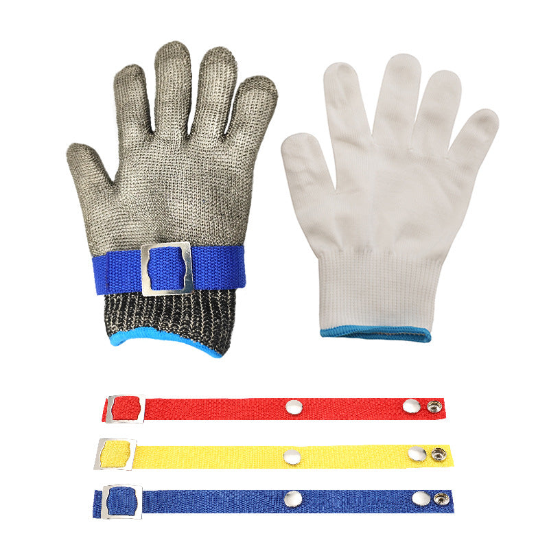 Grade 5 Stainless Steel Cut-Resistant Gloves