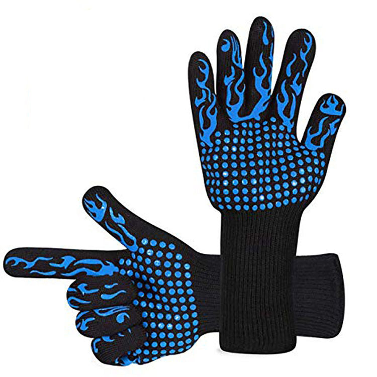 Flame-Retardant Cut-Resistant Heat-Resistant Gloves