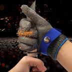 Grade 5 Stainless Steel Cut-Resistant Gloves