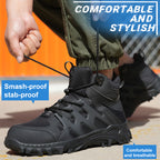 Men’s Wear-Resistant Anti-Stab Safety Boots
