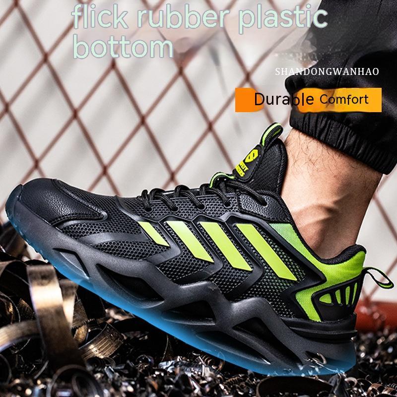 Flyknit Anti-Smash & Stab-Proof Non-Slip Safety Shoes