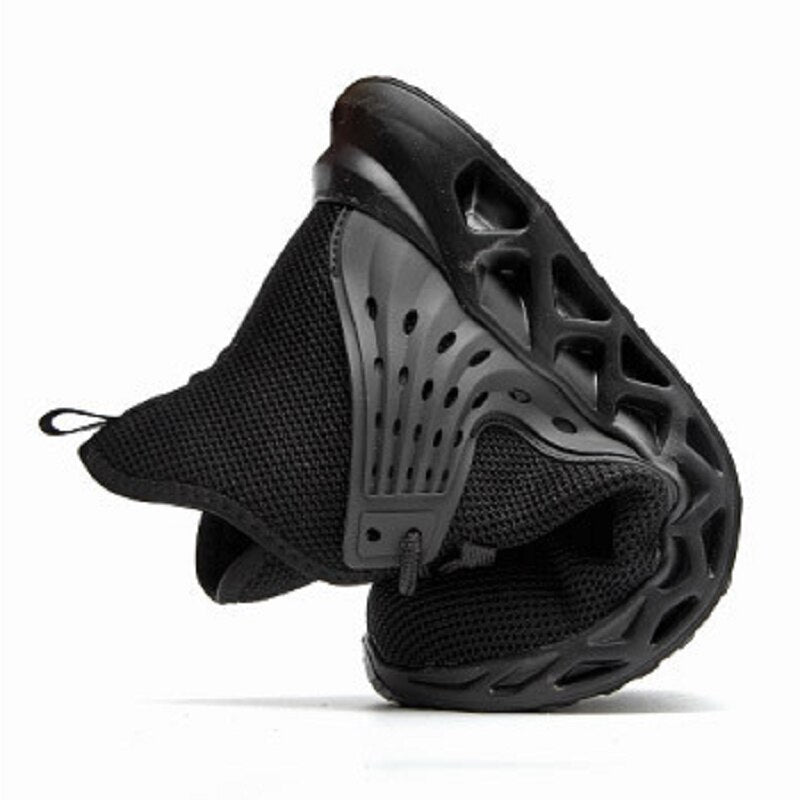 All-Season Steel-Toe Anti-Smash & Anti-Stab Work Safety Shoes
