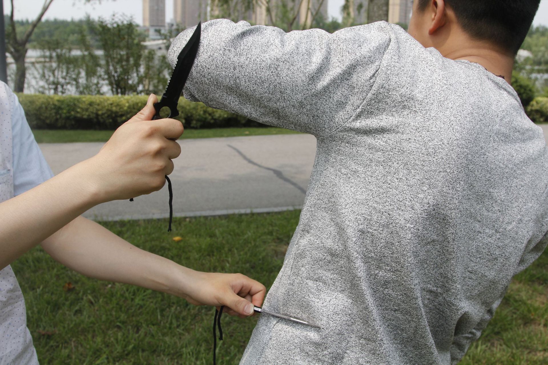 Wear-Resistant Cut-Resistant Work Shirt