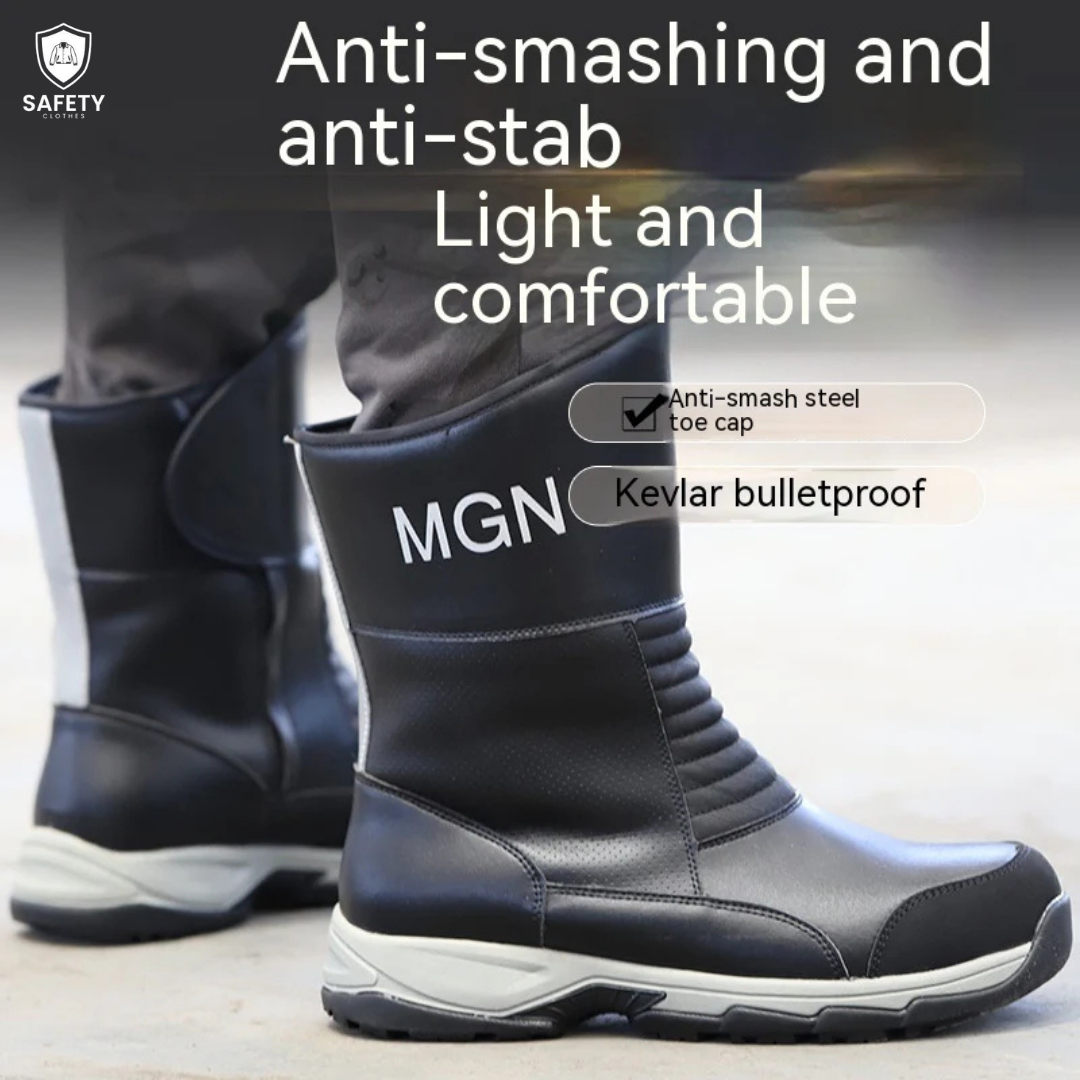Plus Size Anti-Smash & Anti-Stab Safety Shoes