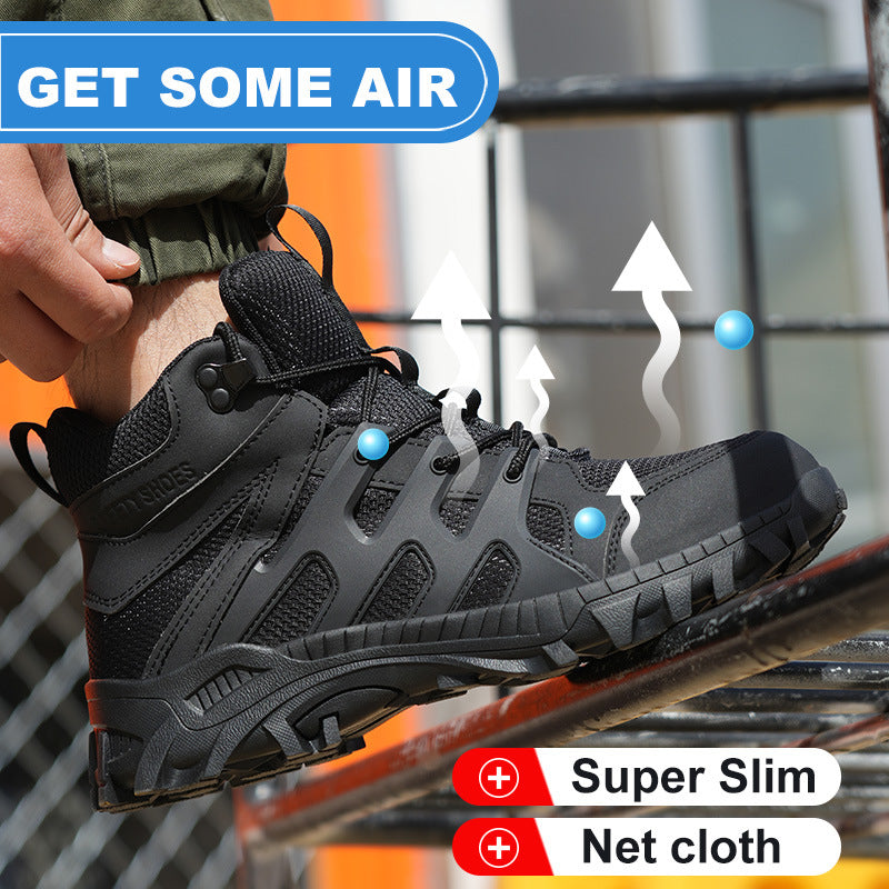 Men’s Wear-Resistant Anti-Stab Safety Boots