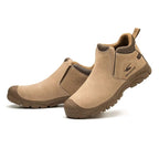 Slip-On Steel-Toe Anti-Stab Safety Shoes