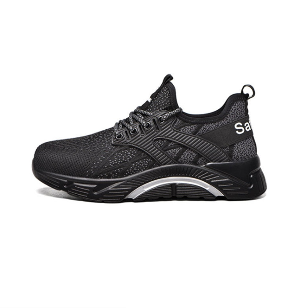 Summer Breathable Steel-Toe Lightweight Safety Shoes (Anti-Smash & Anti-Stab)