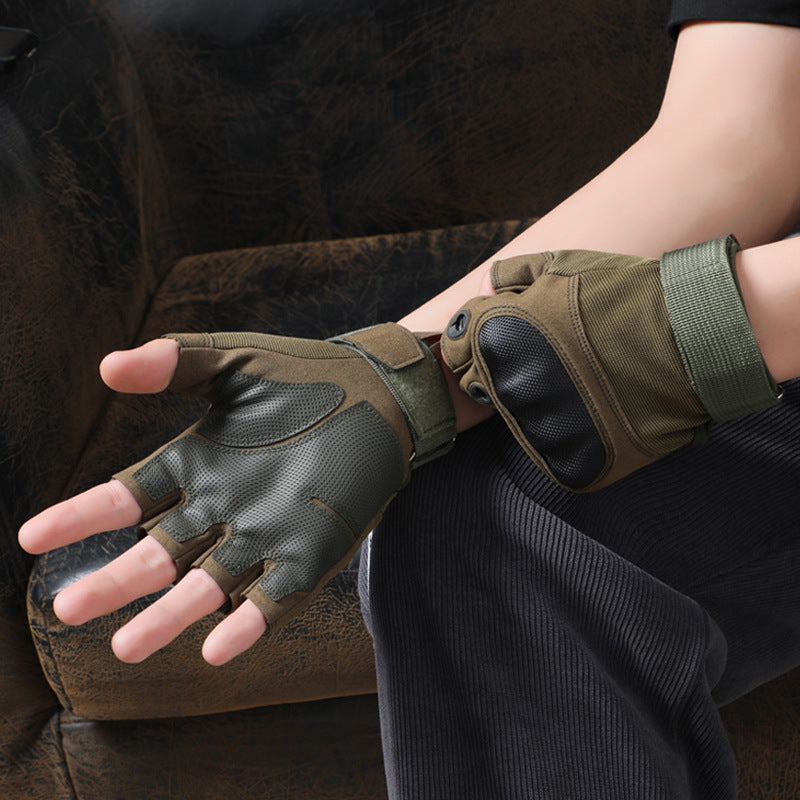 Carbon Fiber Cut-Resistant Tactical Training Gloves