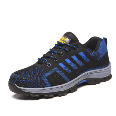 Breathable Flyknit Anti-Static Safety Shoes (Anti-Smash & Anti-Stab)