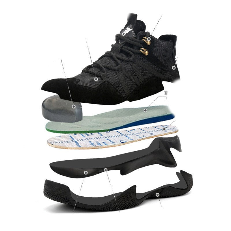 Insulated Puncture-Proof Welding Safety Shoes