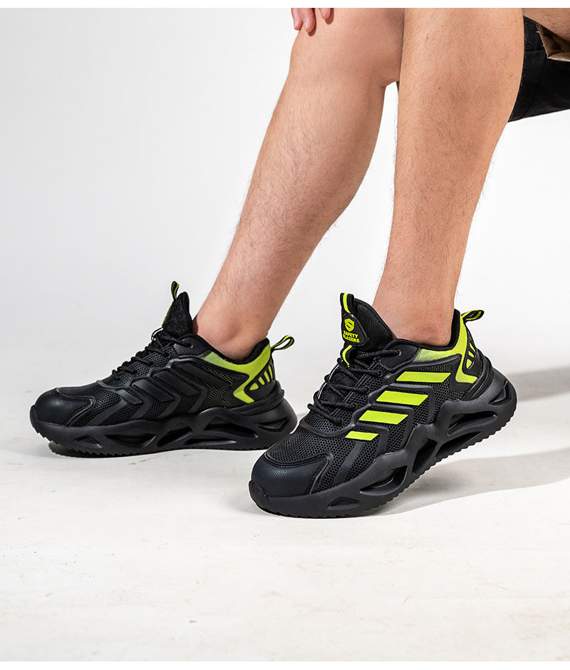 Flyknit Anti-Smash & Stab-Proof Non-Slip Safety Shoes