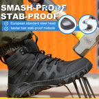 Men’s Wear-Resistant Anti-Stab Safety Boots
