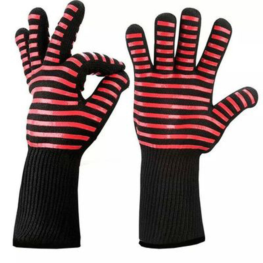 Flame-Retardant Cut-Resistant Heat-Resistant Gloves