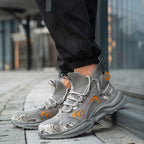 Men’s Lightweight Breathable Anti-Smash Casual Safety Shoes