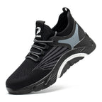 Summer Breathable Steel-Toe Anti-Smash Safety Shoes