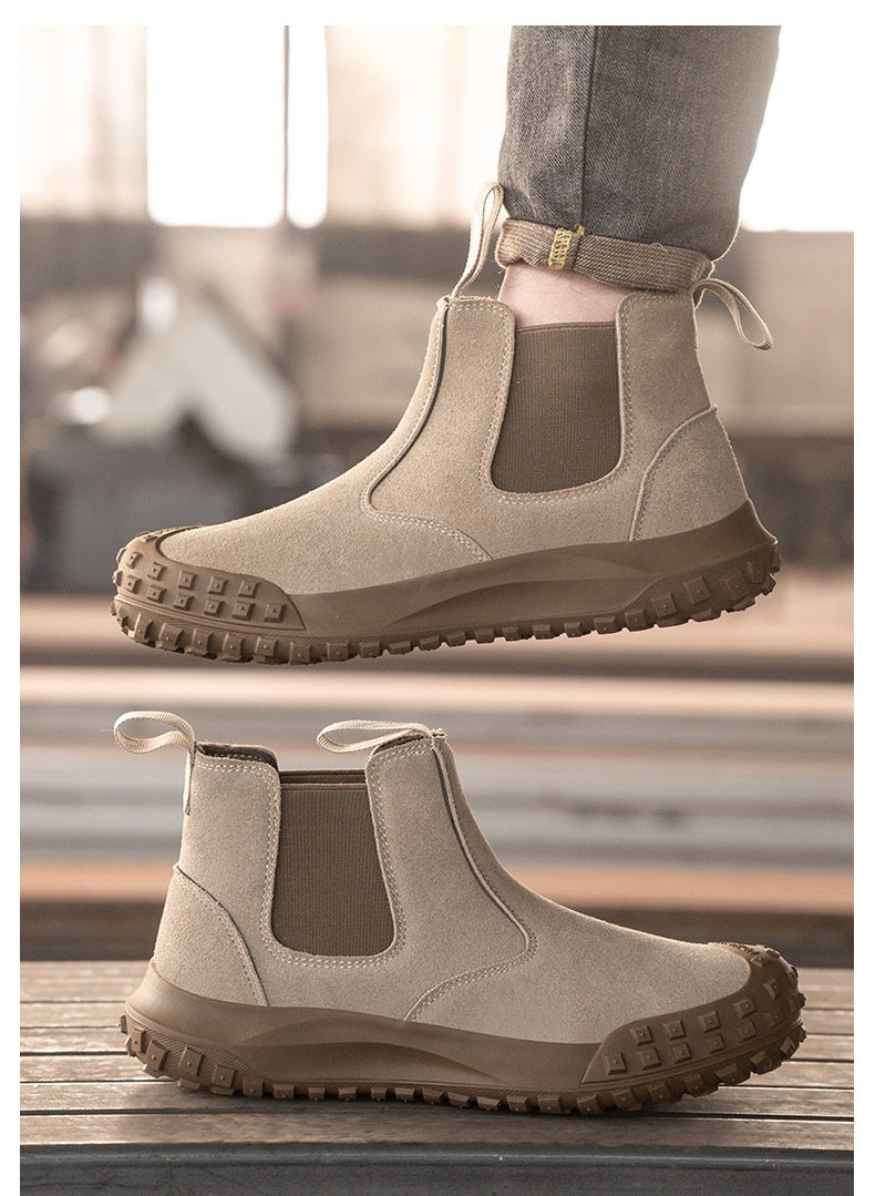 Plus Size Steel-Toe Anti-Smash & Anti-Stab Safety Shoes