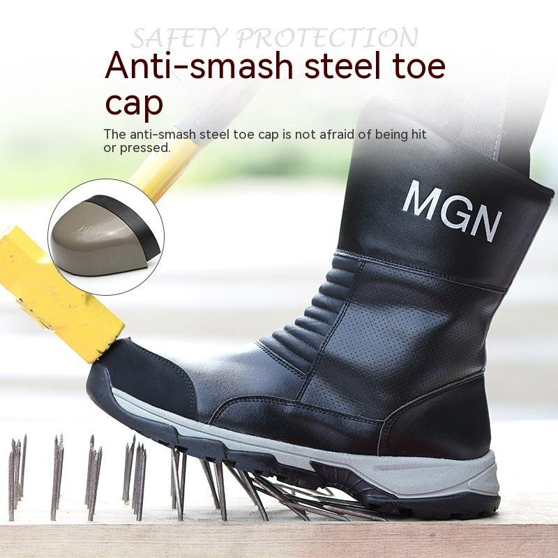 Plus Size Anti-Smash & Anti-Stab Safety Shoes