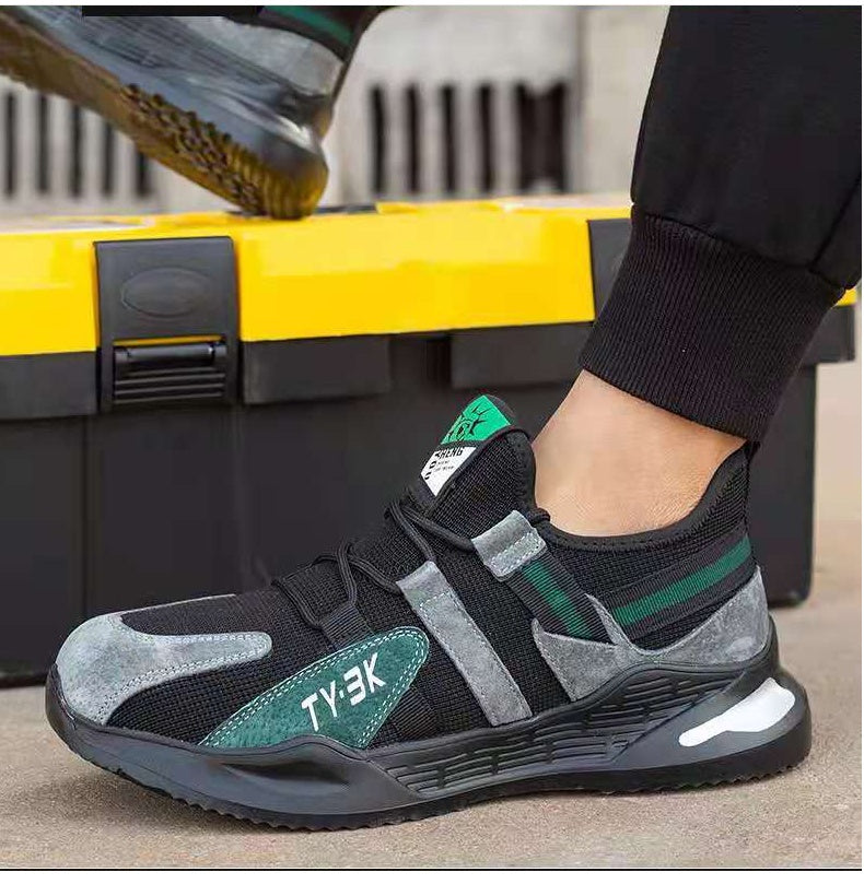 Men’s Anti-Smash Anti-Stab Safety Work Shoes