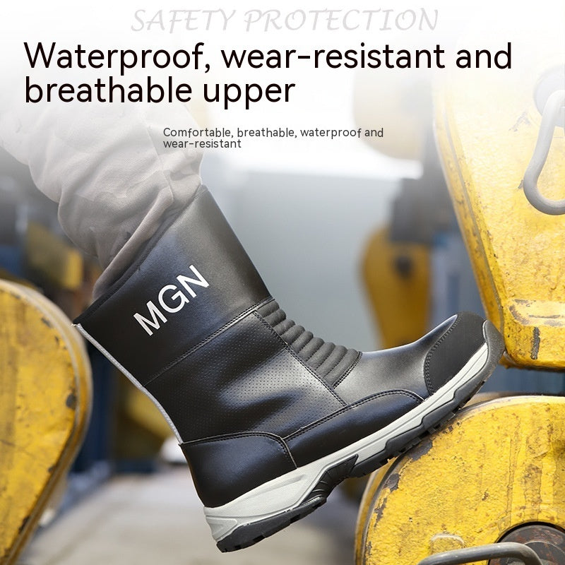 Plus Size Anti-Smash & Anti-Stab Safety Shoes