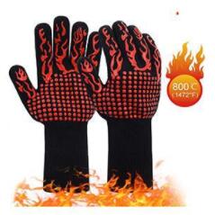 Flame-Retardant Cut-Resistant Heat-Resistant Gloves