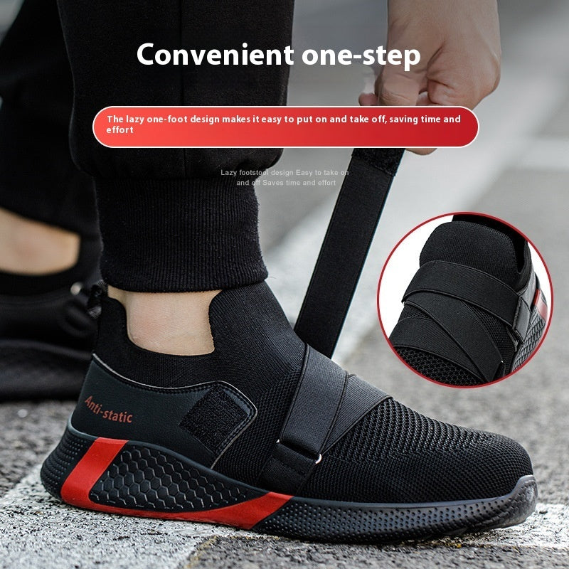 Anti-Static Stab-Resistant Lightweight Work Shoes