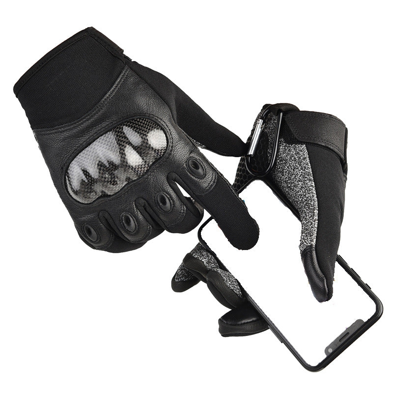 Carbon Fiber Cut-Resistant Tactical Training Gloves